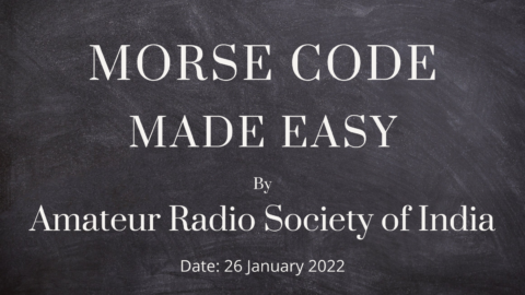 Morse Code-Training-ARSI